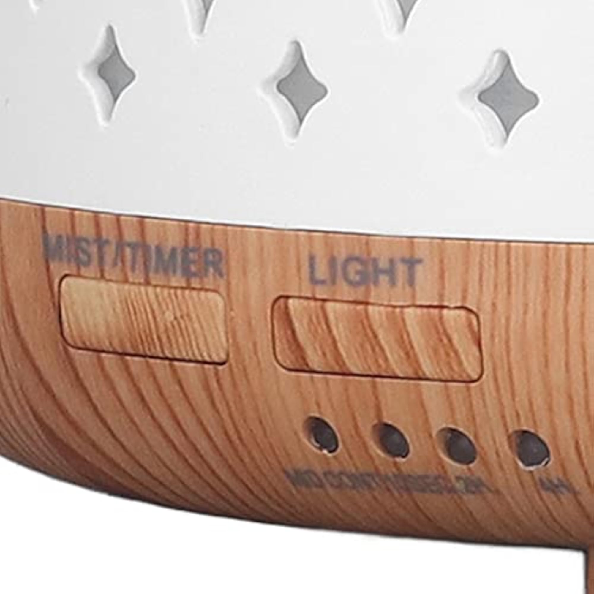 Wood Grain Essential Oil Diffuser, 300ml Capacity